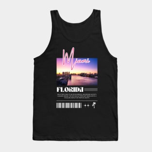 miami florida Streetwear gift Tank Top